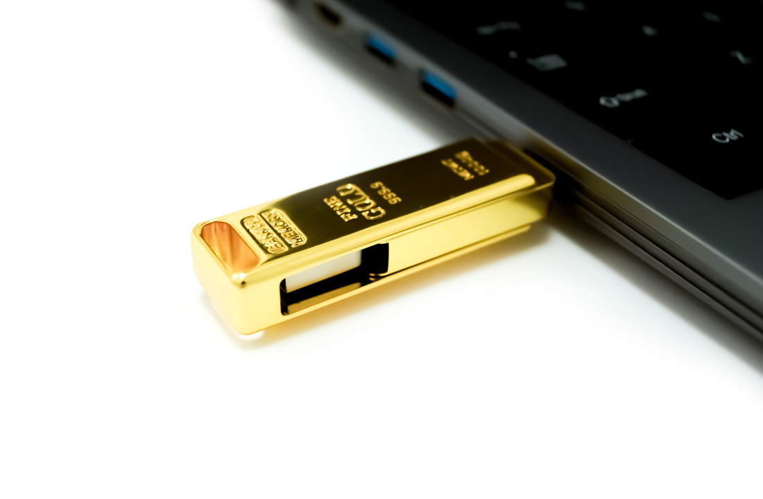 Gold Bar USB Flash Drive china factory