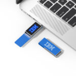Flip Leather LED USB Flash Drive china supplier
