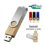 Swivel Twister Wooden USB Flash drive China