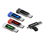 USB DUAL Led Cap Flash Drive