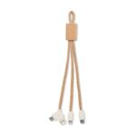 Eco charging cable cork