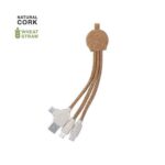 Eco charging cable cork 5 + 1