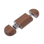 Round Wood USB Flash Drive OTG china factory