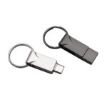 Metal OTG Smart Keyring USB Flash Drive