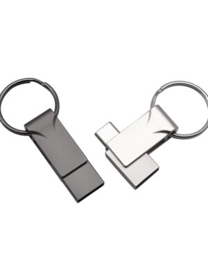 Metal OTG Smart Keyring USB Flash Drive china factory 3.0